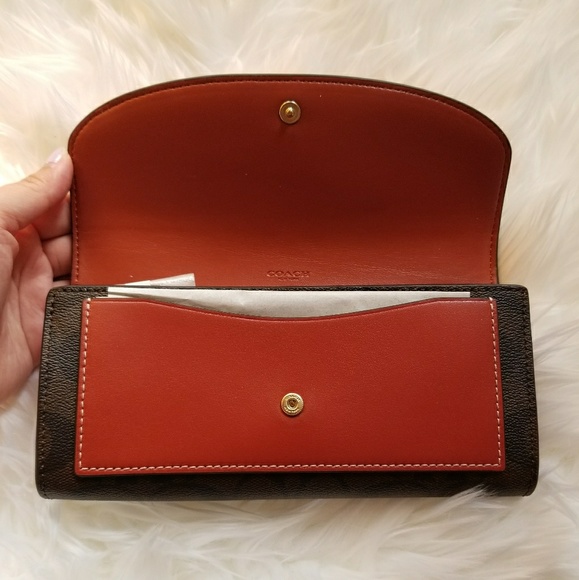 SOLDCoach Slim Envelope Wallet Colorblock - Picture 6 of 8